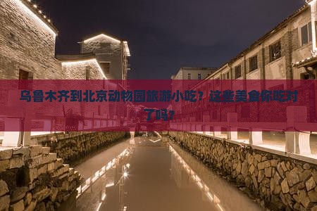 乌鲁木齐到北京动物园旅游小吃
