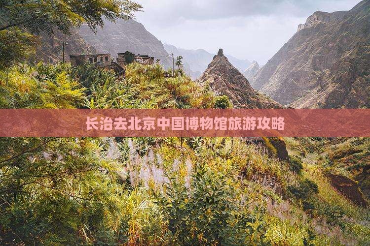 长治去北京中国国家博物馆旅游