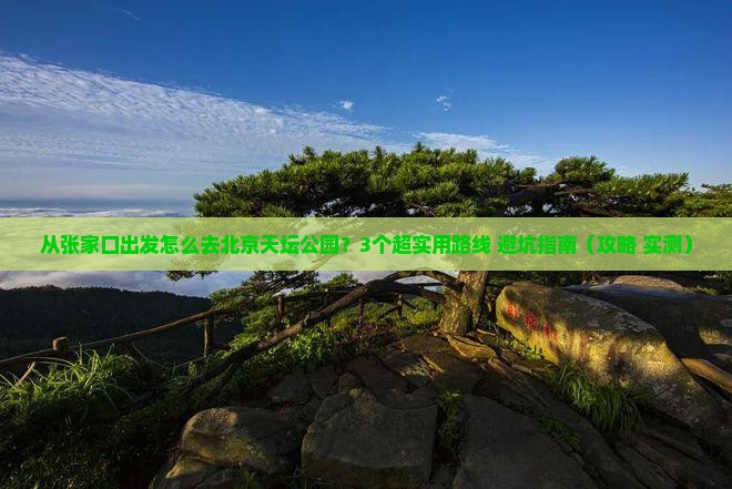 张家口到北京天坛公园旅游
