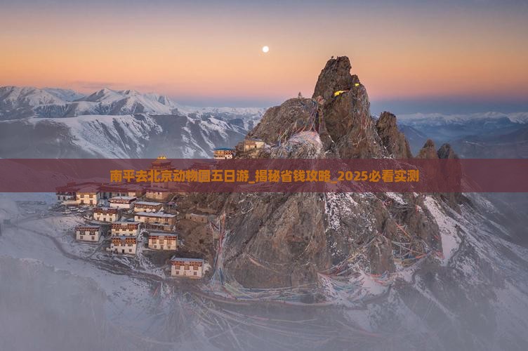 南平去北京动物园五日游