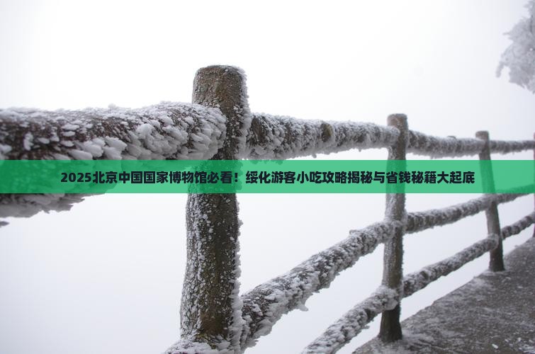 绥化去北京中国国家博物馆旅游小吃