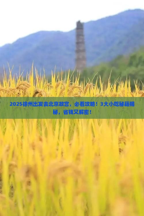 徐州到北京故宫博物院旅游小吃