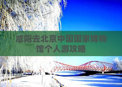 咸阳去北京中国国家博物馆个人游