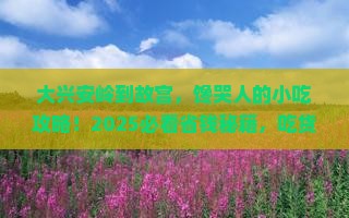 大兴安岭到北京故宫博物院旅游小吃