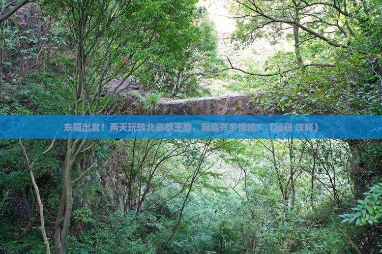 东莞到北京恭王府二日游