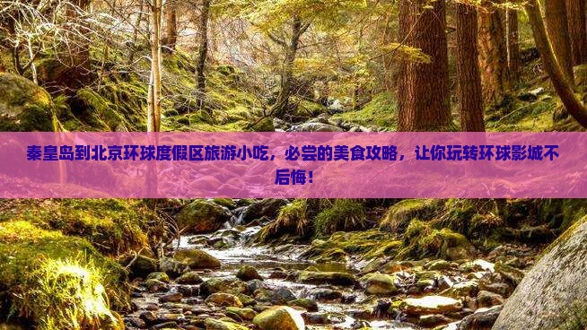 秦皇岛到北京环球度假区旅游小吃