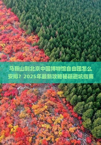 马鞍山到北京中国国家博物馆自由团