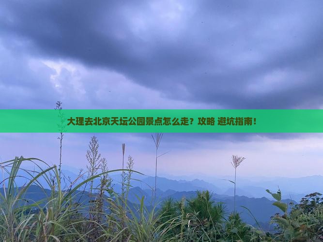 大理去北京天坛公园景点