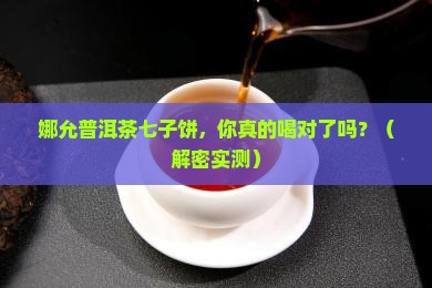 娜允普洱茶七子饼