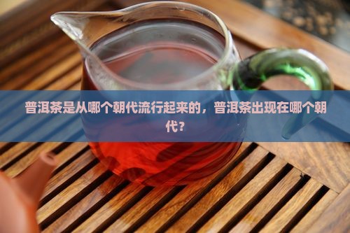 普洱茶是从哪个朝代流行起来的