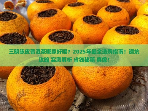 三明陈皮普洱茶哪家好喝