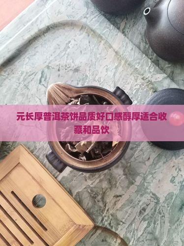 元长厚普洱茶饼