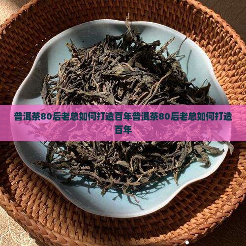 普洱茶80后老总