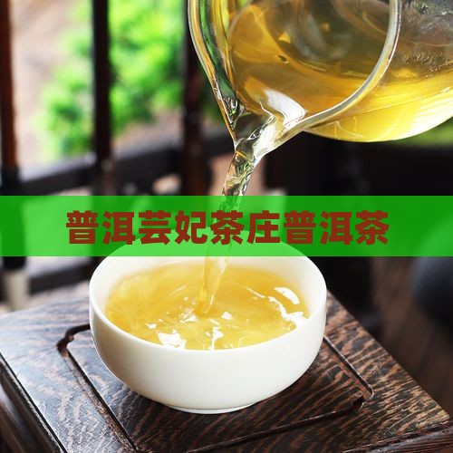 芸妃茶庄普洱茶