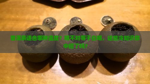 普洱茶适合哪种温度