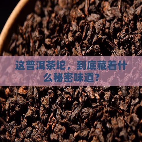 普洱茶坨什么味道