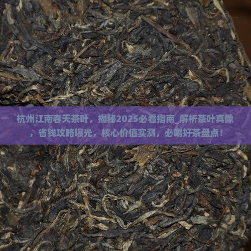 杭州江南春天茶叶