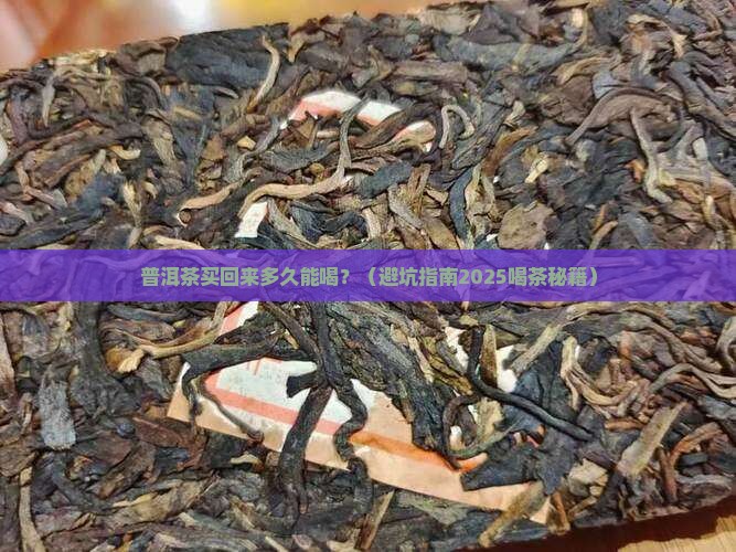 普洱茶买回来多久能喝