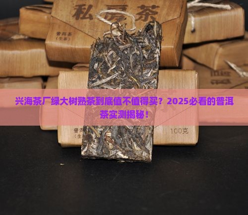 兴海茶厂绿大树普洱茶熟茶