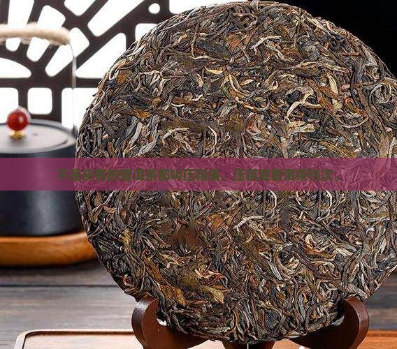 不是所有的普洱茶都叫压箱底