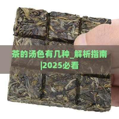 茶的汤色有几种