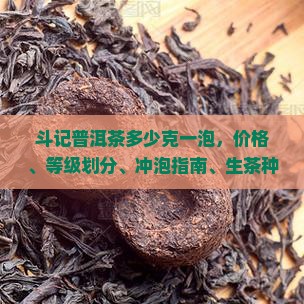 斗记普洱茶多少克一泡