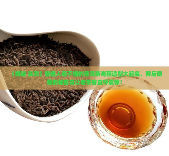 普洱茶奇葩造型