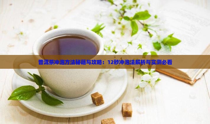 普洱茶12秒冲泡法是什么