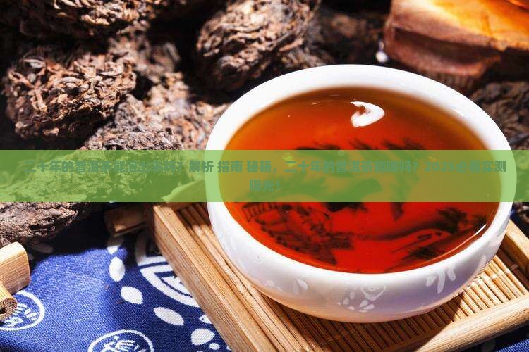 二十年的普洱茶能泡出来吗