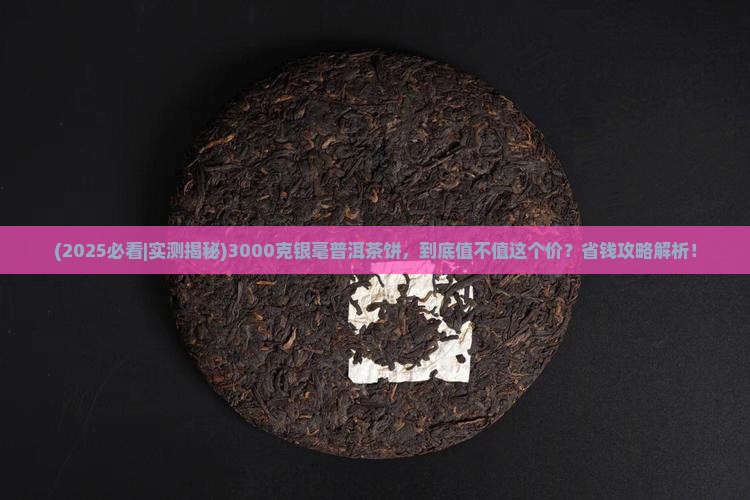 银毫3000克普洱茶饼