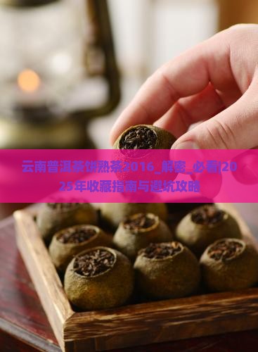 云南普洱茶饼熟茶2016