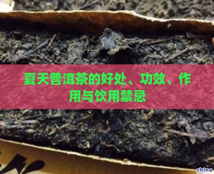 普洱茶夏季功效与作用禁忌
