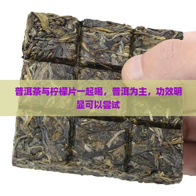 普洱茶和柠檬干茶