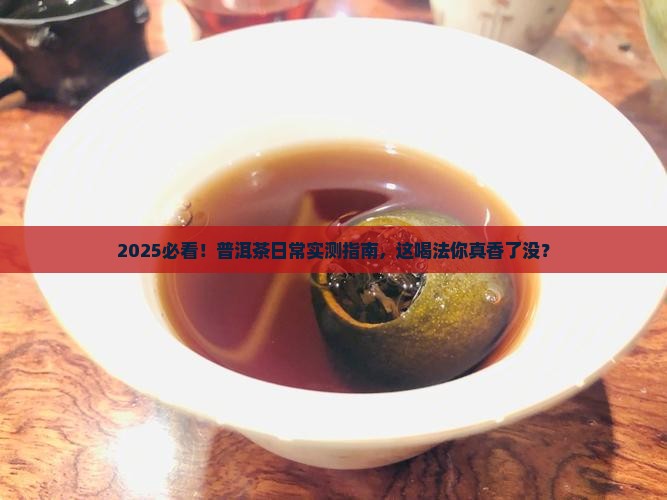 喝普洱茶的日常