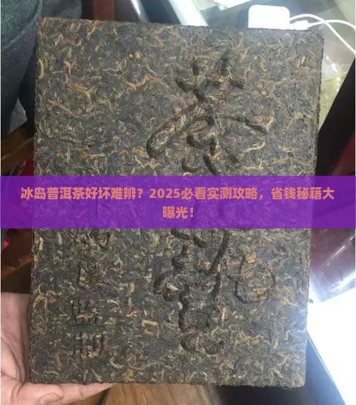 冰岛普洱茶怎么辨别好坏