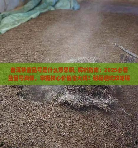 普洱茶蓝品号是什么意思啊