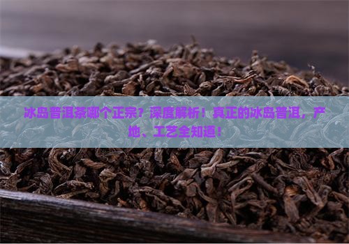 冰岛普洱茶哪个正宗