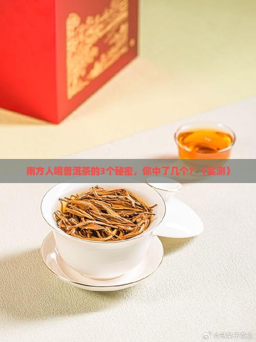 南方人喜欢喝的普洱茶
