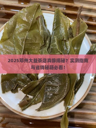 邓州有大益茶店吗
