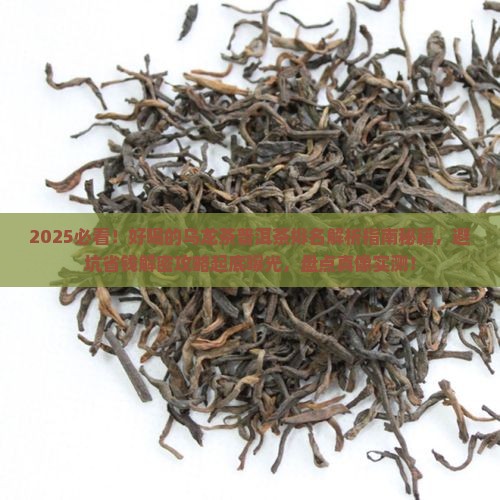 好喝的乌龙茶普洱茶排名