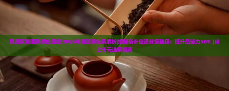 凤凰窝普洱茶颜色等级