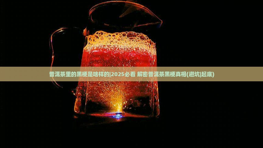 普洱茶里的黑梗是啥样的