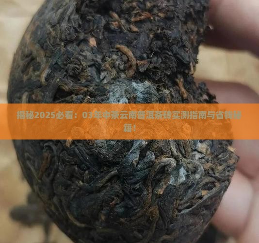 03年中茶云南普洱茶砖