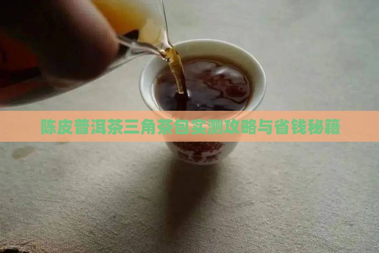 陈皮普洱茶三角茶包