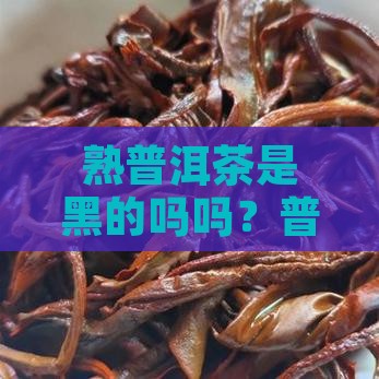熟普洱茶是黑的吗吗
