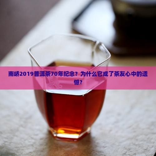 南峤2019普洱茶70年纪念