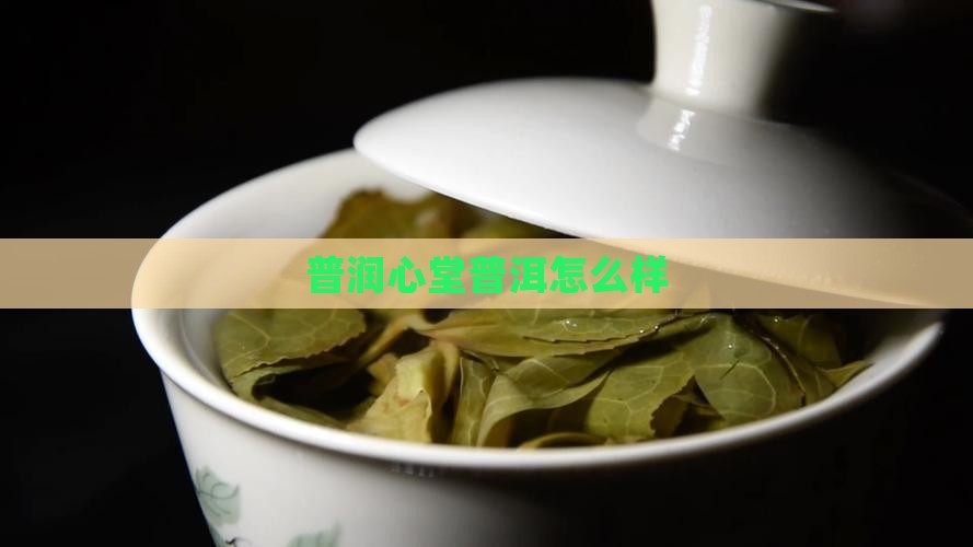 普润心堂普洱怎么样