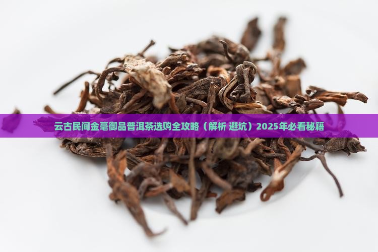 云古民间金毫御品普洱茶