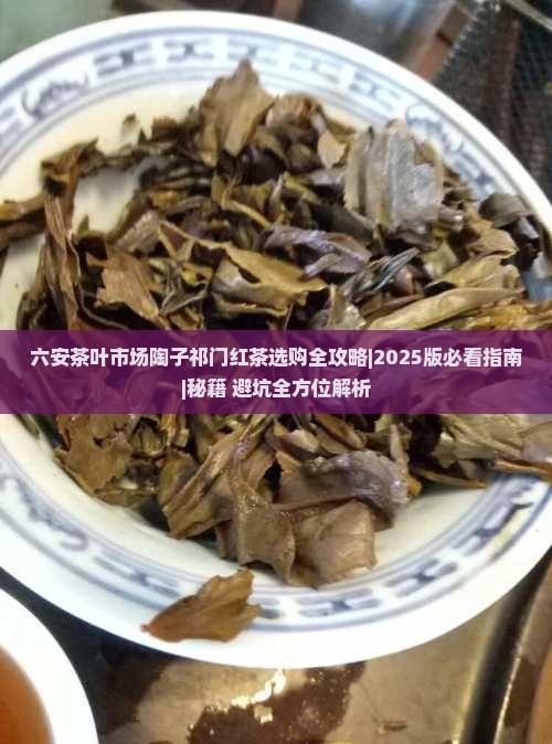六安茶叶市场陶子祁门红茶