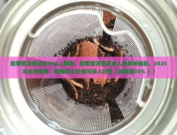 胎菊普洱茶适合什么人群喝